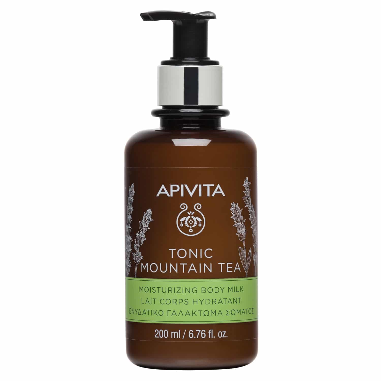 APIVITA - TONIC MOUNTAIN TEA Ενυδατικό Γαλάκτωμα Σώματος - 200ml